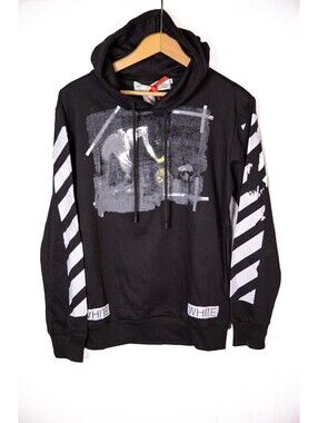 Off-White Hoodie Virgil Abloh Caravaggio Painting Lines Brand New with Tags Sz M